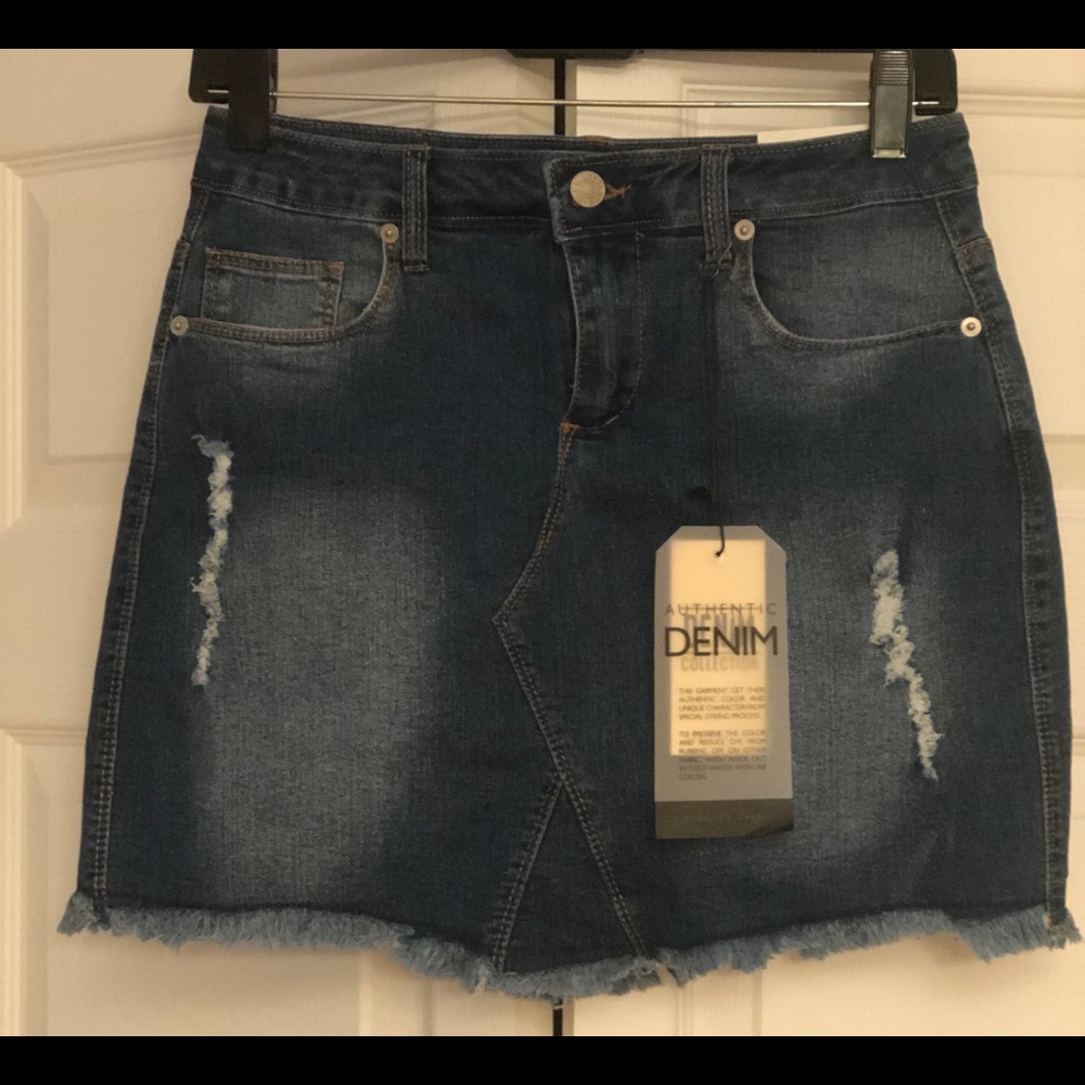 Jean skirt
